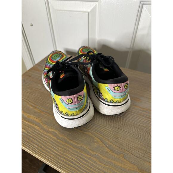 Brooks Ghost 15 Shoes Womens 8 Pride Wednesday Holmes Rainbow Running Sneakers - Picture 5 of 8